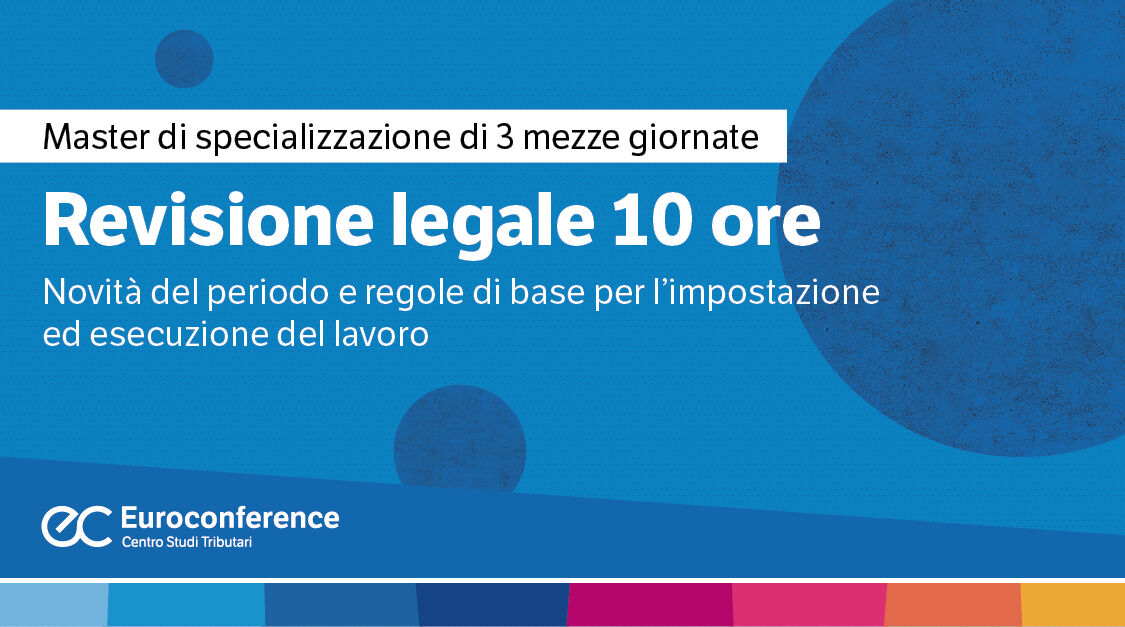 Immagine Revisione legale 10 ore | Euroconference